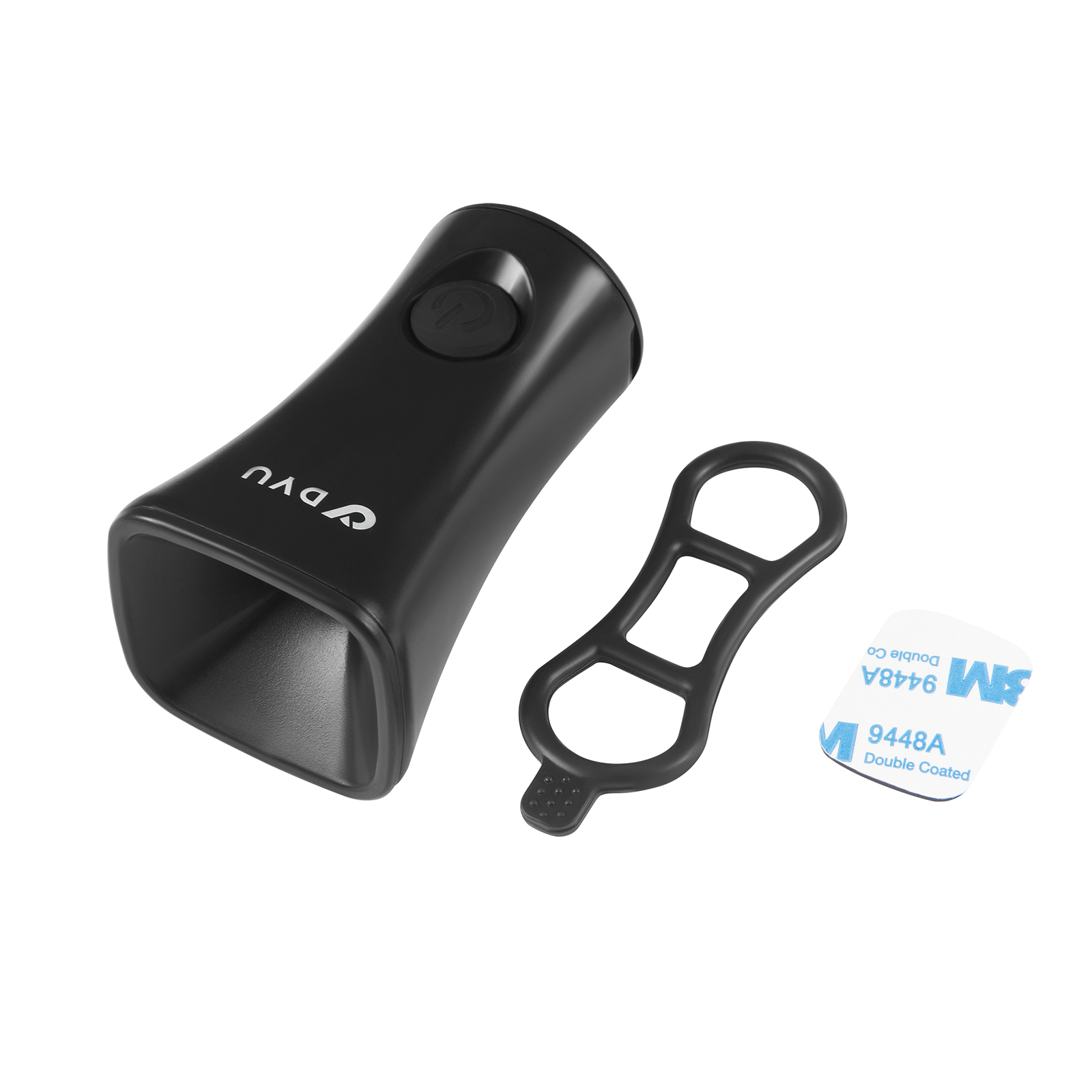 Altoparlante elettronico DYU nero e supporto per montaggio su bici Altoparlante elettronico DYU nero e supporto per montaggio su bici