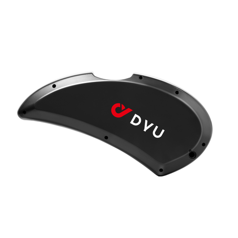 Copertura della batteria DYU per bici elettrica, design elegante e logo DYU Copertura della batteria DYU per bici elettrica, design elegante e logo DYU