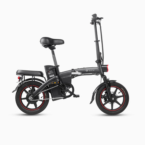 DYU A5 14 pollici bicicleta elettrica pieghevole con design elegante e comodo DYU A5 14 pollici bicicleta elettrica pieghevole con design elegante e comodo