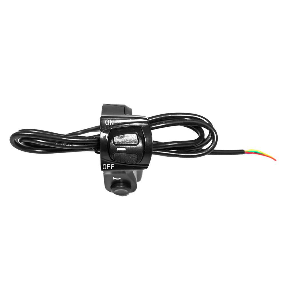Interruttore ON/OFF per bici elettrica DYU con cavi di connessione Interruttore ON/OFF per bici elettrica DYU con cavi di connessione
