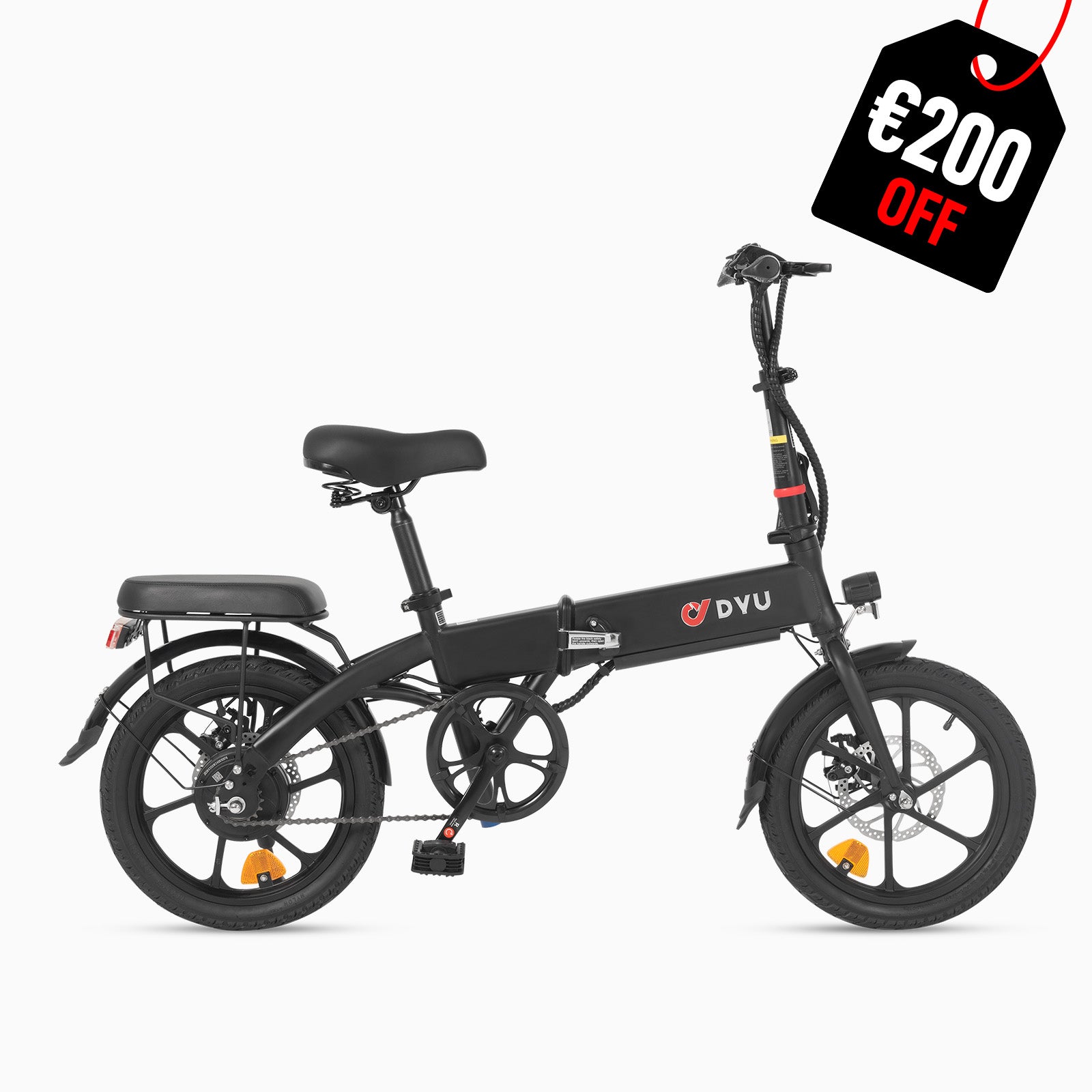 DYU A1F 16 Inch Full Folding Electric Bike