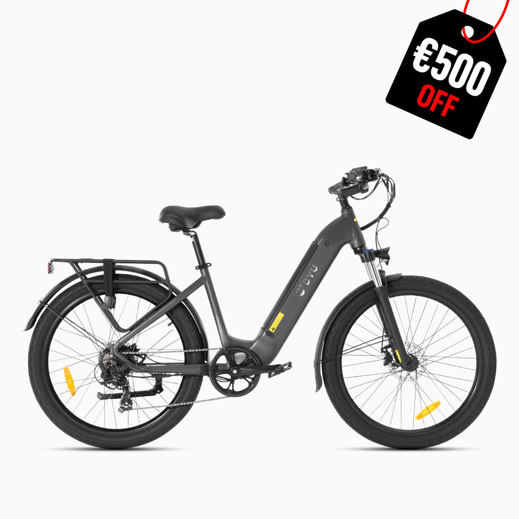 DYU C1 26 Inch City Electric Bike