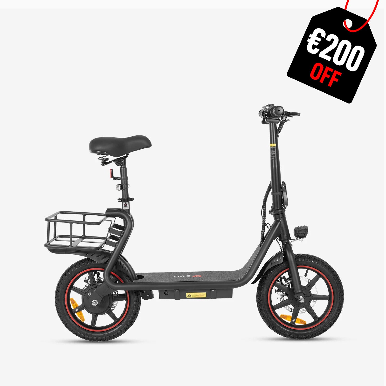 DYU C4 14 Inch Foldable E-Bike