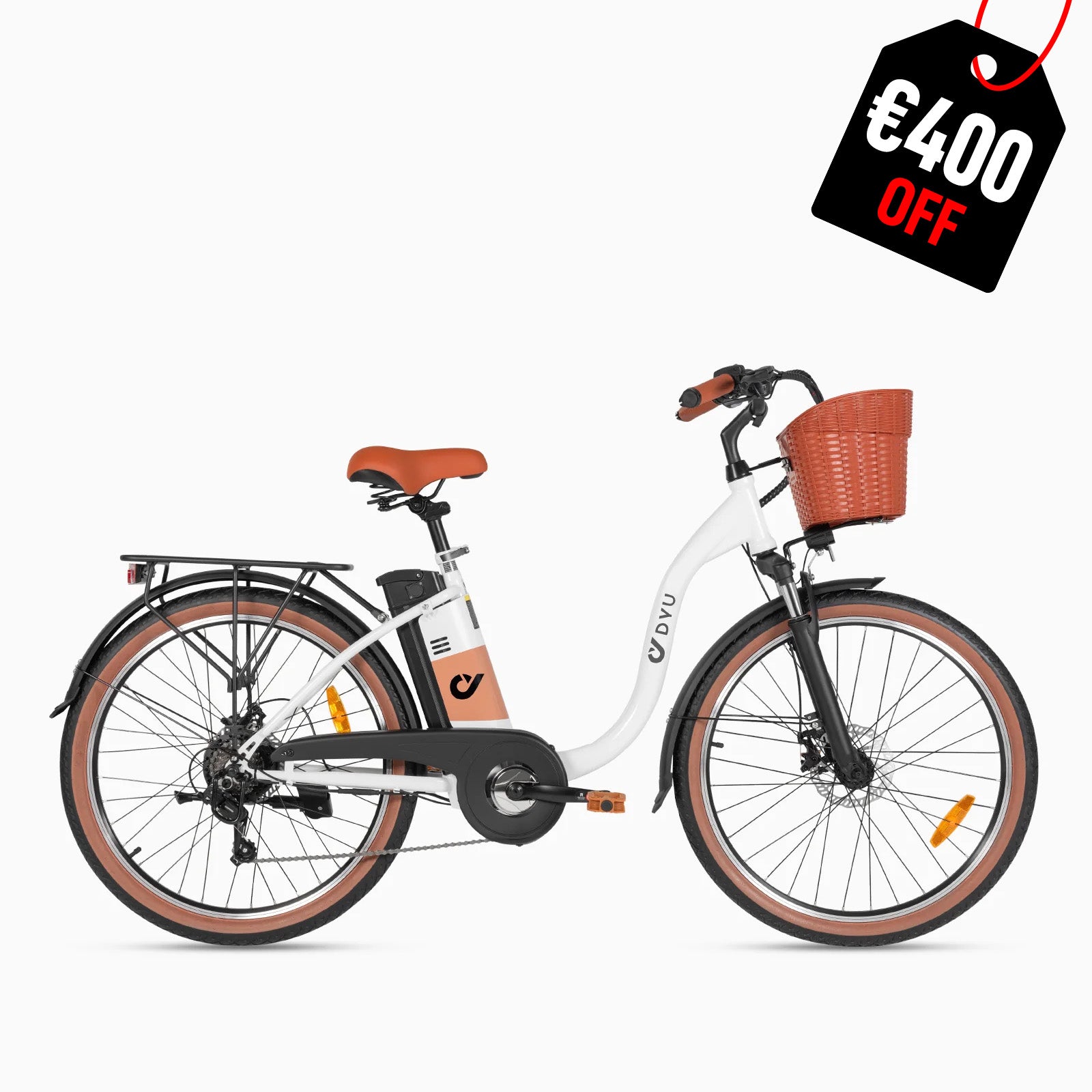 DYU C6 Pro 26 Inch City Electric Bike