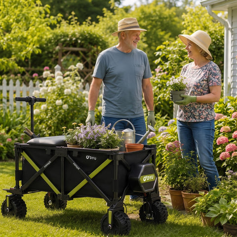 DYU CampX – Carrello elettrico pieghevole