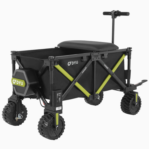 DYU CampX – Carrello elettrico pieghevole