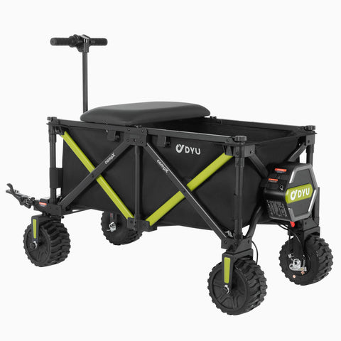 DYU CampX – Carrello elettrico pieghevole