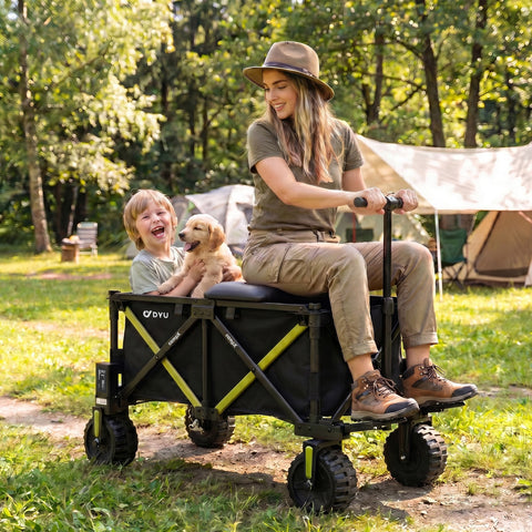 DYU CampX – Carrello elettrico pieghevole