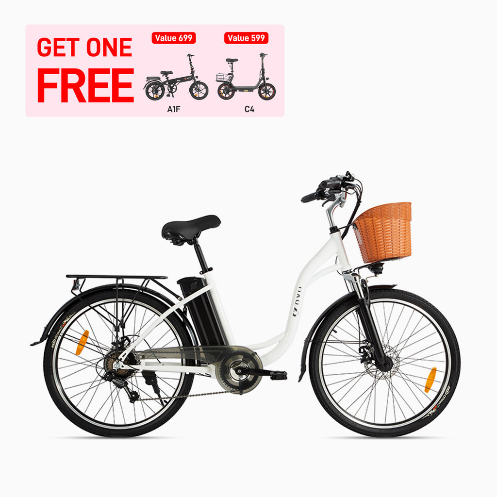 DYU C6 26 Inch City Electric Bike